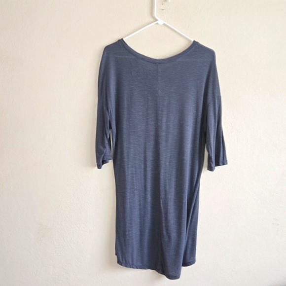 L.o.l vintage Graphic Tiger Print Gray Top three quarter sleeves size medium - Picture 4 of 11